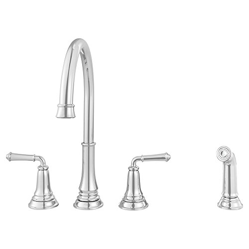 American Standard 4279701.002 Delancey Widespread Kitchen Faucet, Polished Chrome