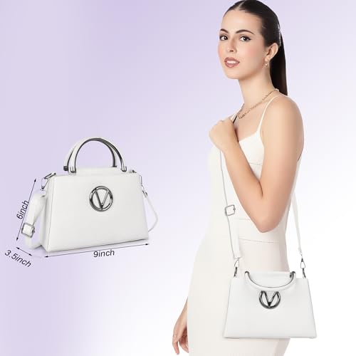 Stylish Synthetic Leather Classy Design Top Handle Shoulder Crossbody Side Sling Bag For Women