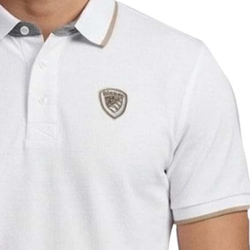 Polo en piqué Damon Blauer idéal pour vos sorties chic de week-end
