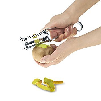 Vegetable and Julienne Peeler - 4 in 1 Ultra Sharp Multi-Blade Peeler - By iGenietti