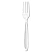 Impress Heavyweight Full-Length Polystyrene Cutlery, Fork, White, 1000