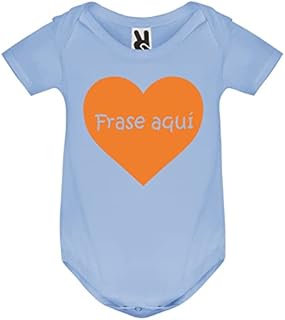 Body de bebé personalizado con frase ESCRIBIR LA FRASE DESEADA TRAS HACER EL PEDIDO EN: INFORMACIÓN DEL PEDIDO - para bebe...