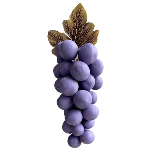 Jabón de uva para lavado facial, jabón de uva en una cuerda, jabones hechos a mano en forma de uva, jabones artesanales de proceso frío natural para ducha corporal, morado (color mezclado)