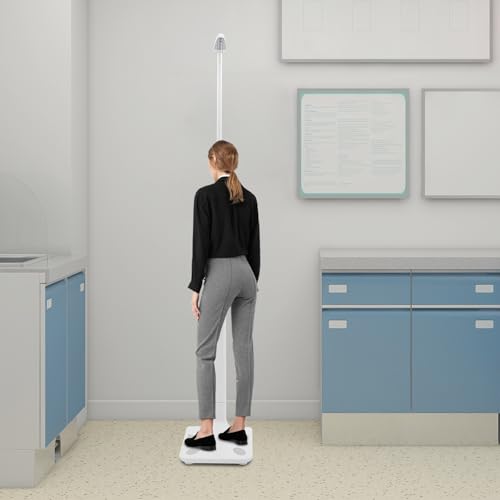 Báscula médica digital para altura y peso 440 lb miniatura 5
