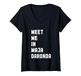 Mujer Encuéntrame en Majadahonda Comunidad de Madrid España Camiseta Cuello V