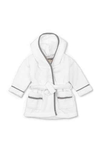 Image of MONICA + ANDY Bathrobe, Terry Hooded Bathrobe, 100% Organic Clothes for Girls & Boys, Sizes For Kids, Toddler & Infant