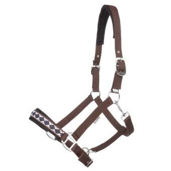 Licol en perlon Classic Kavalkade réglable et robuste pour le pansage du cheval