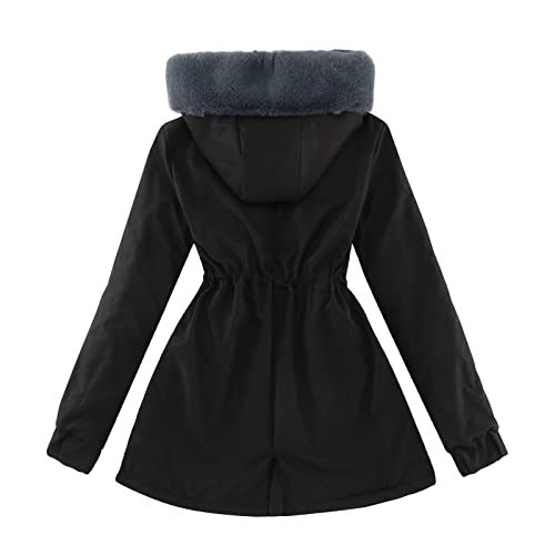 Manteau léger femme chaud avec poches contre le froid doux