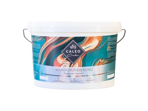 Caleo Color Imprimación de pared de 2,5 litros – pintura ecológica sin difusión para la preparación de placas de yeso, yeso y madera