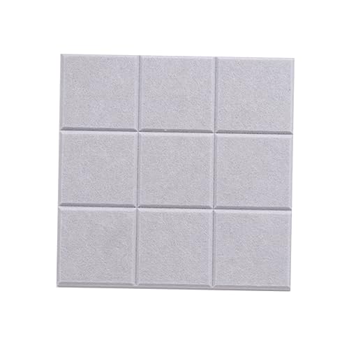 GANAZONO 4pcs Felt Message Board Moonlight Grey Wall Decoration for Bedroom Kindergarten Classroom Safe Material Versatile Photo Display Note Organizer