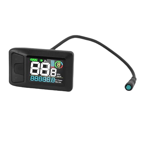 Panneau de commande pour vélo électrique Tbest avec écran d'affichage complet - 4