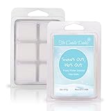 The Candle Daddy Snow's Out, Ho's Out - Frosty Winter Scented Wax Melt - 1 Pack - 2 Ounces - 6 Cubes - Funny Present