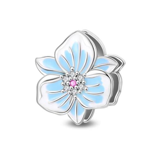 Image of 925 Sterling Silver Charms,Hypoallergenic Beads,Compatible with Pandora Bracelets and Necklaces,Women Holiday Gift Pendants
