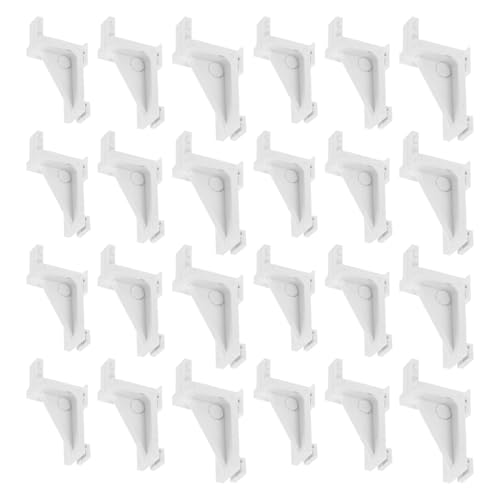 OUNONA 30�� �Ⓚ�ɗp�ϒቷ�v���X�`�b�N���I�󂯃N���b�v ����~�ߐ݌v�ŒI�̈���ێ� �H��s�v�̊ȒP�ݒu �� �Ɩ��p�①�ɑΉ��̑��ړI�T