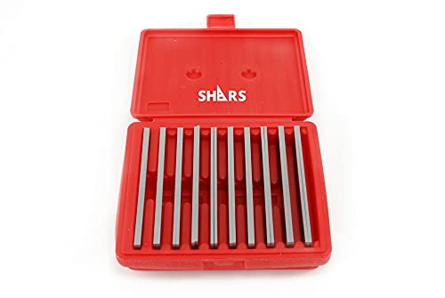 Shars 1/8 Precision Steel Parallels 10 Pair Set 303-7201 P[