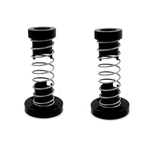 2-Pack 3D Printer TR8x4 T8 POM Anti Backlash Nuts for Pitch 2mm Lead 4mm Acme Threaded Rod Eliminate The Gap Spring DIY CNC Accessories (Pitch 2mm Lead 4mm) Cover