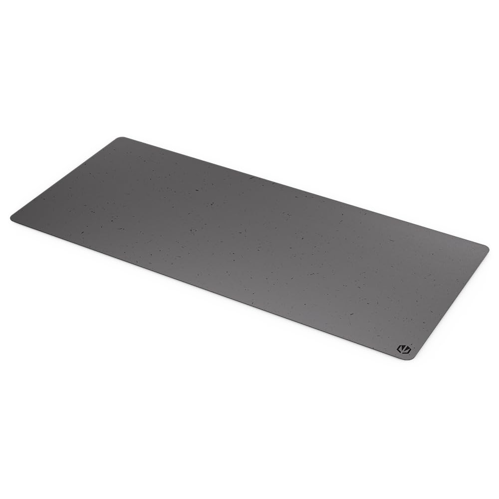 ENDORFY Stoneflow Gray XL – tappetino per mouse, mousepad, bordi smussati, proprietà di scorrimento equilibrate, facile da pulire, base in gomma antiscivolo, colore grigio (900×400×3 mm)