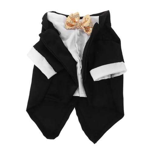 Disfraz formal para perro BESPORTBLE 1 set tuxedo