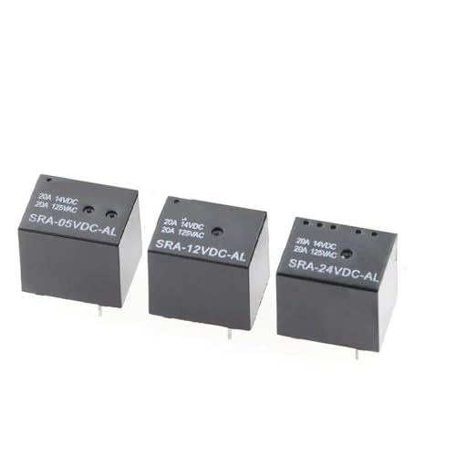 Relais SRA-12VDC-AL de voiture à 4 broches mini composant T73
