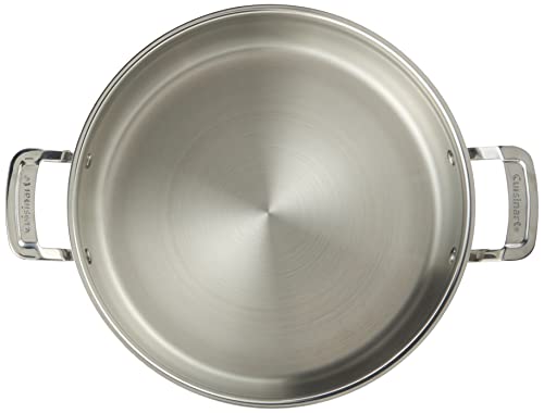 Cuisinart Multiclad Pro Stainless 5-1/2-Quart Casserole With Cover #TOP2