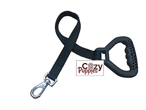 Cozy Puppies Nylon Short Dog Leash Trains Dogs Stop Pulling Instant Leash Dog Leash | Short Leash with Comfortable Rubber Grip | for Large Dogs (B08S73FP37) Amazon Price History, Amazon Price Tracker