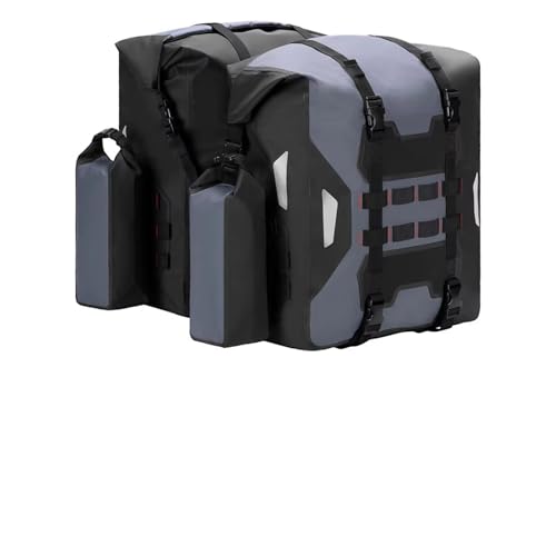 Sacoches Latérales Universelles Pour Moto 52L Étanche : Plus de Manque de Place
