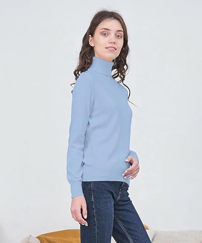 Womens' Turtleneck Knit Sweater3