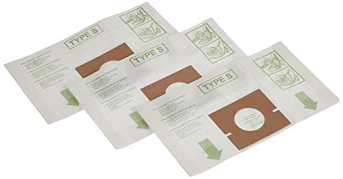 Image of Hoover Vacuum Cleaner Bags for Canister Vacs, Pack of 3, White, Type S