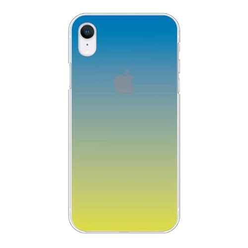 iPhone16 Pro Max用ケース 半透明 グラデーション シンプル カラフル 【O】 ハードケース スマホケース スマホカバー