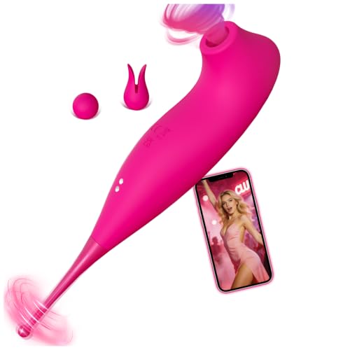 2-in-1 Clit Sucker Wand Vibrator