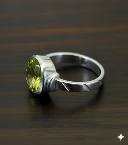 Image of 55Carat Choose Your Color Natural Gemstone Sterling Silver Statement Rings Oval Shape Handmade Sizes 5-12