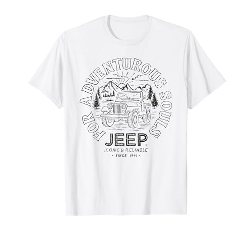 Jeep para almas aventureras Camiseta