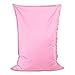 Italpouf Pouf Poire XL , Pouf geant , Intérieure & Extérieur , Remplissage , Fauteuil Poire Enfant pour Salon , Housse Amovible , Imperméable , Coussin , Rose Clair , 135x98cm