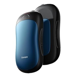 OCOOPA Hand Warmers & Power Bank Dual-Use, Rechargeable 10000mAh Battery Life, Up to 14 Hours, 4 Heat Levels, Men Tech Gift for Outdoor, UT3 PRO