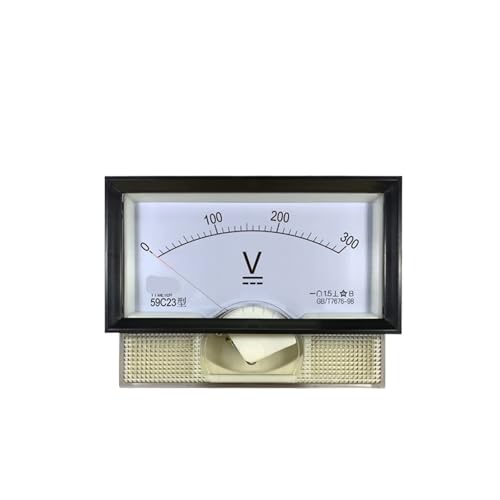 Voltmètre CC 59C23 DC 750V avec boîtier noir pour tableau électrique