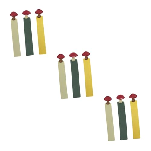 Marque-pages en cuir synthétique en forme de trombones pour la lecture de manuels scolaires