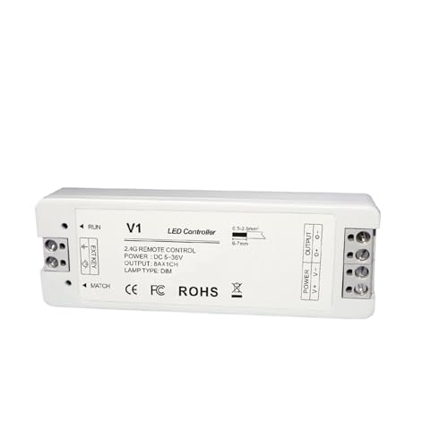 Variateur LED 12V pour créer une ambiance feutrée dans votre salon avec ruban monochrome