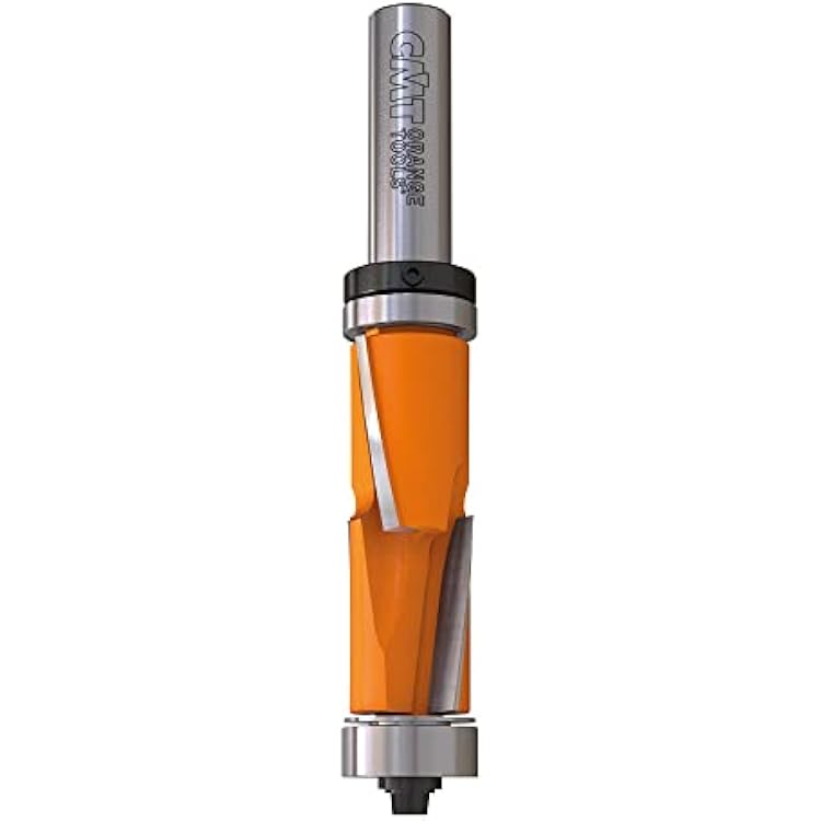 CMT ORANGE TOOLS 806.191.41B FLUSH TRIM BIT W/ 2 BEARINGS HW Z2+2 S6.35 D19x25.4x86