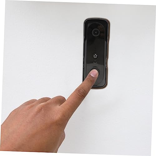 KICHOUSE Olho Mágico Campainha Campainha Sem Fio Inteligente Campainha Visual Monitor Inteligente Fo