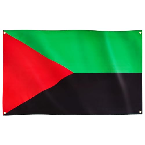 Runesol Martinique-Flagge, 91 x 152 cm, 3 x 5 Fuß, Flagge der Unabhängigkeitsbewegung Martinique, 4 Ösen, Ösen in jeder Ecke