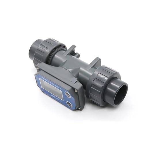 Débitmètre électronique à turbine ZJLCD-BT01 avec câble pour fluide et eau - 4