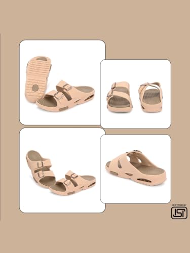 Image of SLIPOVER Dangal Men Flip Flops with Soft Cushion Sole | Slip On Wear | Upper EVA Lightweight, Combortable, Durable Stylish Chappal Indoor & Outdoor | Soft EVA Slides