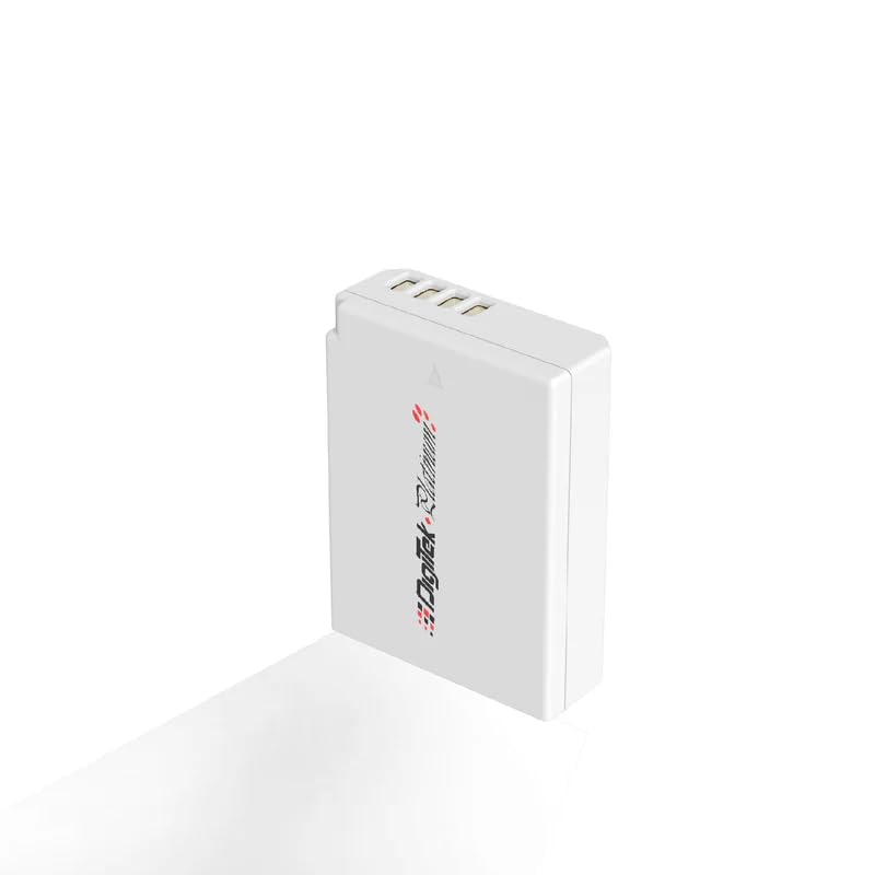 Image of Digitek Platinum (LP-E10 Type C) 1260mAh Li-ion Battery for Canon DSLR Cameras with Smart Protection, for Canon EOS 1100D, 1200D, 1300D, Kiss X50, Kiss X70, Rebel T3, T5, and T6 Cameras