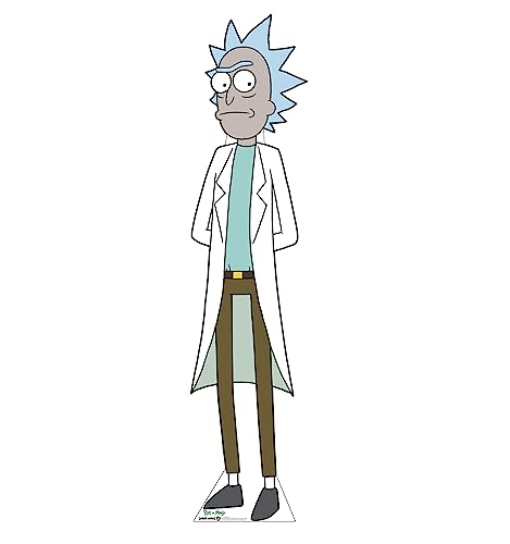 Cardboard People Rick Glaring Cardboard Cutout Standup - Rick and Morty (TV Series)