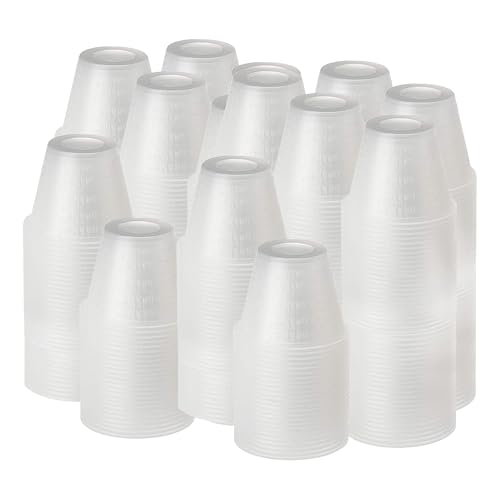 [2000 Count - 1 oz.] Perfect Stix Disposable Graduated Plastic Medicine Cups - for Mixed Pills, Medication Measuring, Resin Mixing, Mouthwash