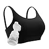 momcozy Soutien-Gorge Allaitement et Pompage Mains Libres Ajustable Confortable pour Mamans et Femmes Allaitantes