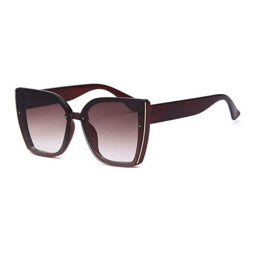 Lunettes de soleil œil chat surdimensionnées pour masquer la fatigue et briller
