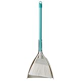 山崎産業(Yamazaki Sangyo) ほうき ちりとり セット ミニ 短 柄 庭 箒 PP ポリプロピレン 化学 繊維 毛先 先割れ 加工 屋外 玄関 ベランダ 2989.jp+ 幅18×奥行4.5×高さ53cm 1753121