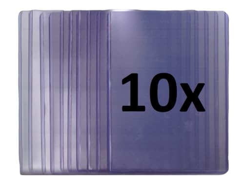 BB-Toy-Trades 10x Toploader passend für Pokemon XXL Oversized Jumbo Sammel-Karten - übergroße Kartenhalter 20 x 15cm