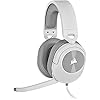 CORSAIR HS55 SURROUND Lightweight Multiplatform Wired Gaming Headset – Dolby 7.1 Surround Sound – iCUE Compatible – PC, Mac, PS5, PS4, Xbox, Nintendo Switch, Mobile – White